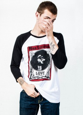 logn sleeves printed t-shirt 