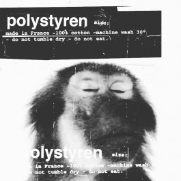 Art direction. Promotional campaign for polystyren ss17 launching. portrait of a monkey with closed eyes 