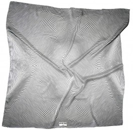 printed silk scarf by lick my legs. foulard 