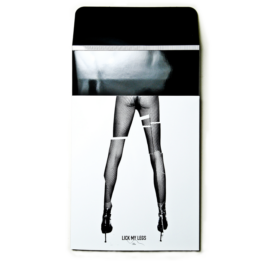 Art direction. Packaging. Lickmylegs t-shirt box version 2 