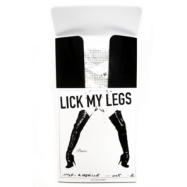 art direction. packaging. Lick my legs t-shirt box 