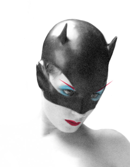 Art direction. Screen printing for t-shirt. Catwoman 