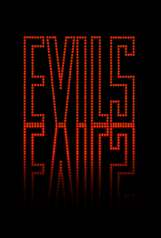 Lickmy legs graphic design. Néon clignotant Elvis. 