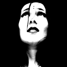 Art direction. Portrait Black & white screen printing 