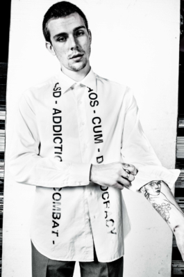 Photography. Black & white portrait. 